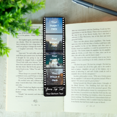 Personalised Printed Metal Photo Bookmark