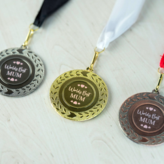 Personalised Printed Mother's Day Medal