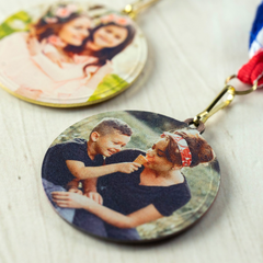 Personalised Printed Mother's Day Medal