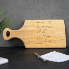 Engraved Custom Handwriting Paddle Board