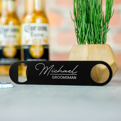 Personalised Printed Metal Bottle Opener