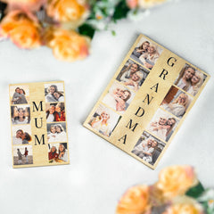 Personalised Printed Wooden Photo Block