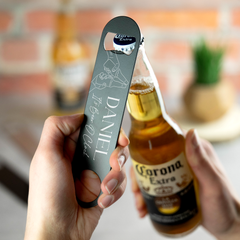 Personalised Printed Metal Bottle Opener