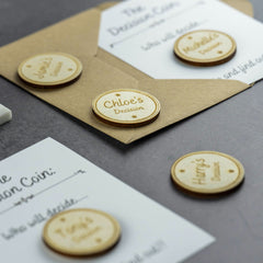Personalised Engraved Decision Coin