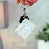 Personalised own Drawing Keyring