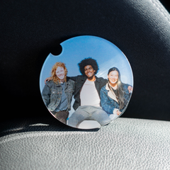 Personalised Printed Car Coasters