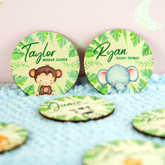 Personalised Printed Animal Themed Baby Disc