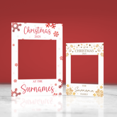 Customisable Christmas Selfie Frame