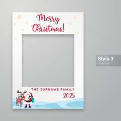 Customisable Christmas Selfie Frame