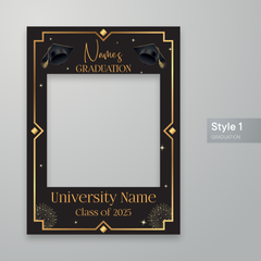Customisable Graduation Selfie Frame