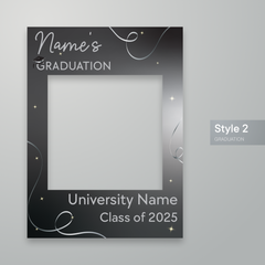 Customisable Graduation Selfie Frame