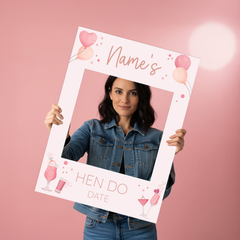 Customisable Hen Do Hen Party Selfie Frame