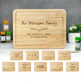 Personalised Engraved Carving Chopping Board