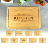 Personalised Engraved Rectangle Chopping Board