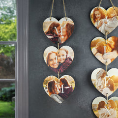 Personalised Mother's Day Custom Hanging Wall Heart
