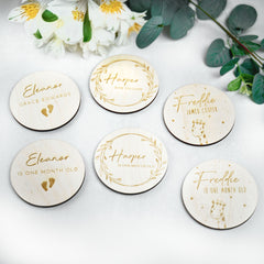 Personalised Engraved Baby Disc
