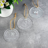 Personalised Printed Baby Ornament