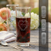 Personalised Engraved Mothers Day Highball Glass