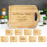 Personalised Engraved Handle Chopping Board