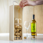 Personalised Engraved Cork Collection Box