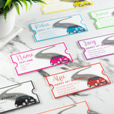 Personalised Printed Driving Lesson Ticket
