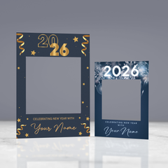 Customisable New Year Selfie Frame