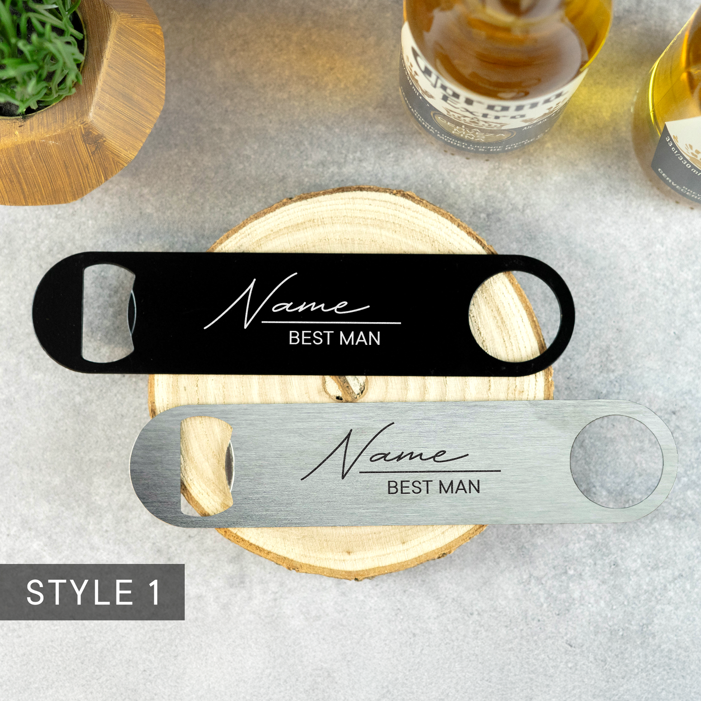 Personalised Printed Metal Bottle Opener