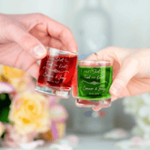Personalised Engraved Tie The Knot Shot Glass - So Bespoke