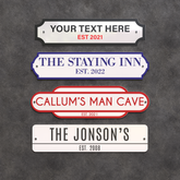 Personalised Printed Assorted Street Signs