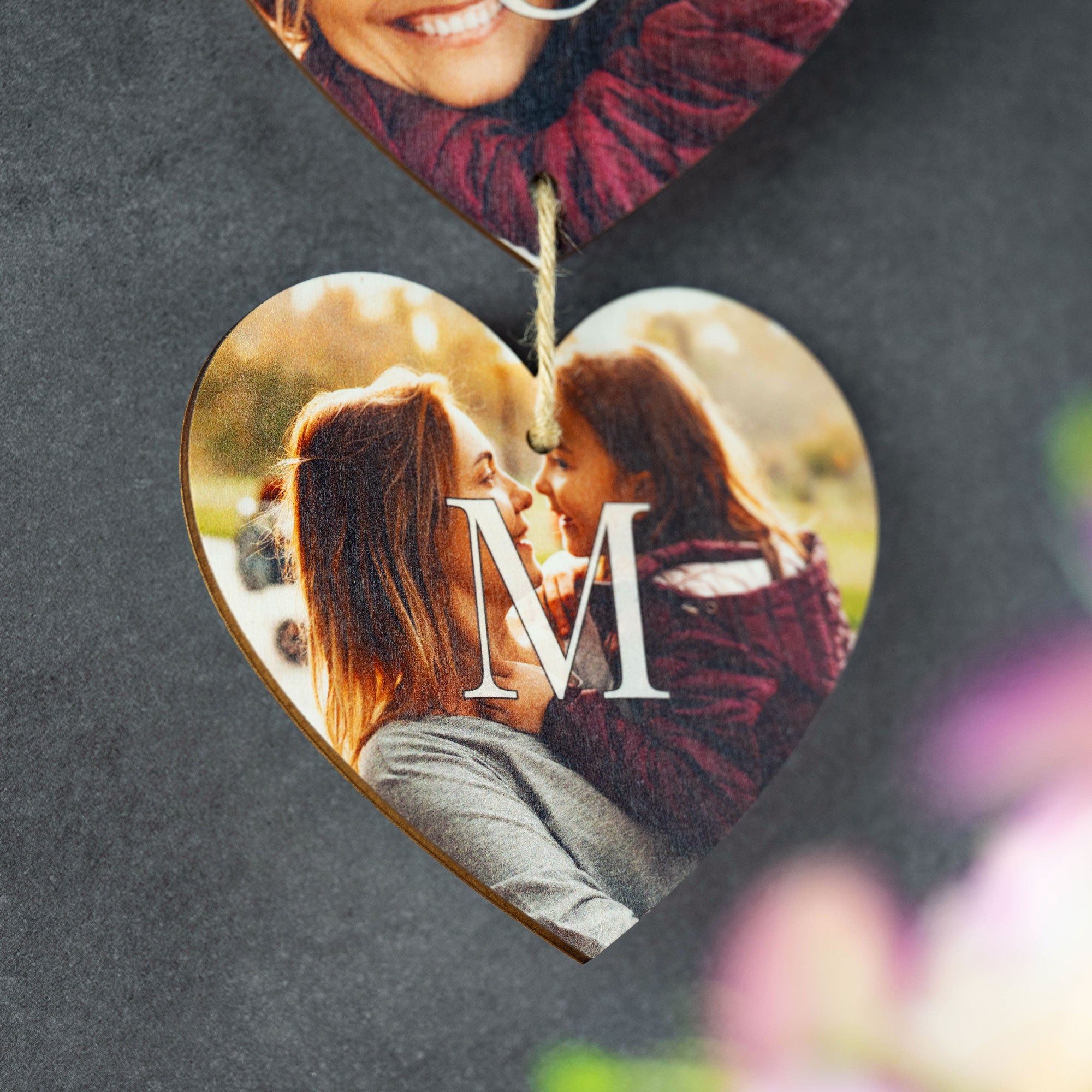 Personalised Mother's Day Custom Hanging Wall Heart