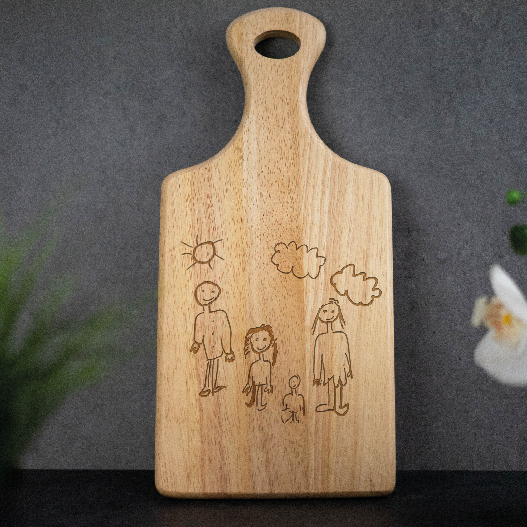 Engraved Custom Handwriting Paddle Board