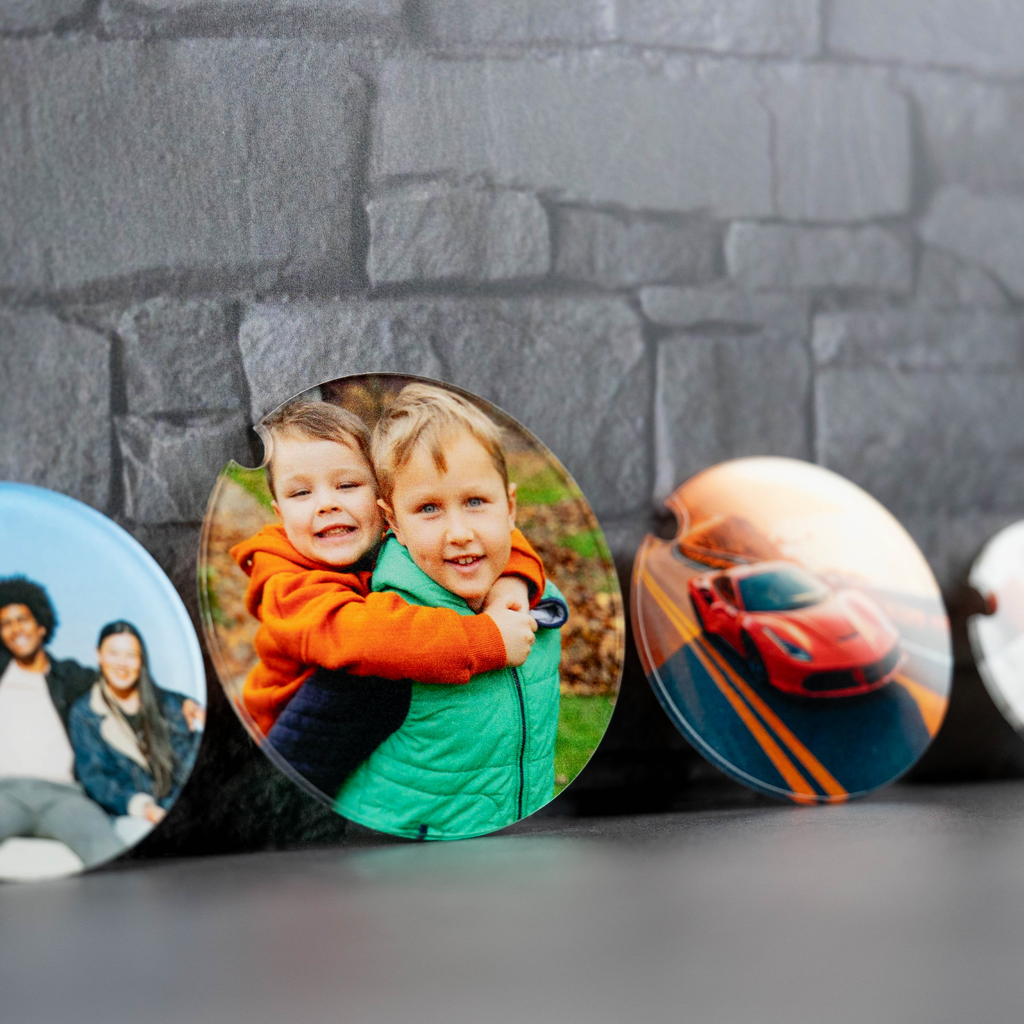Personalised Printed Car Coasters