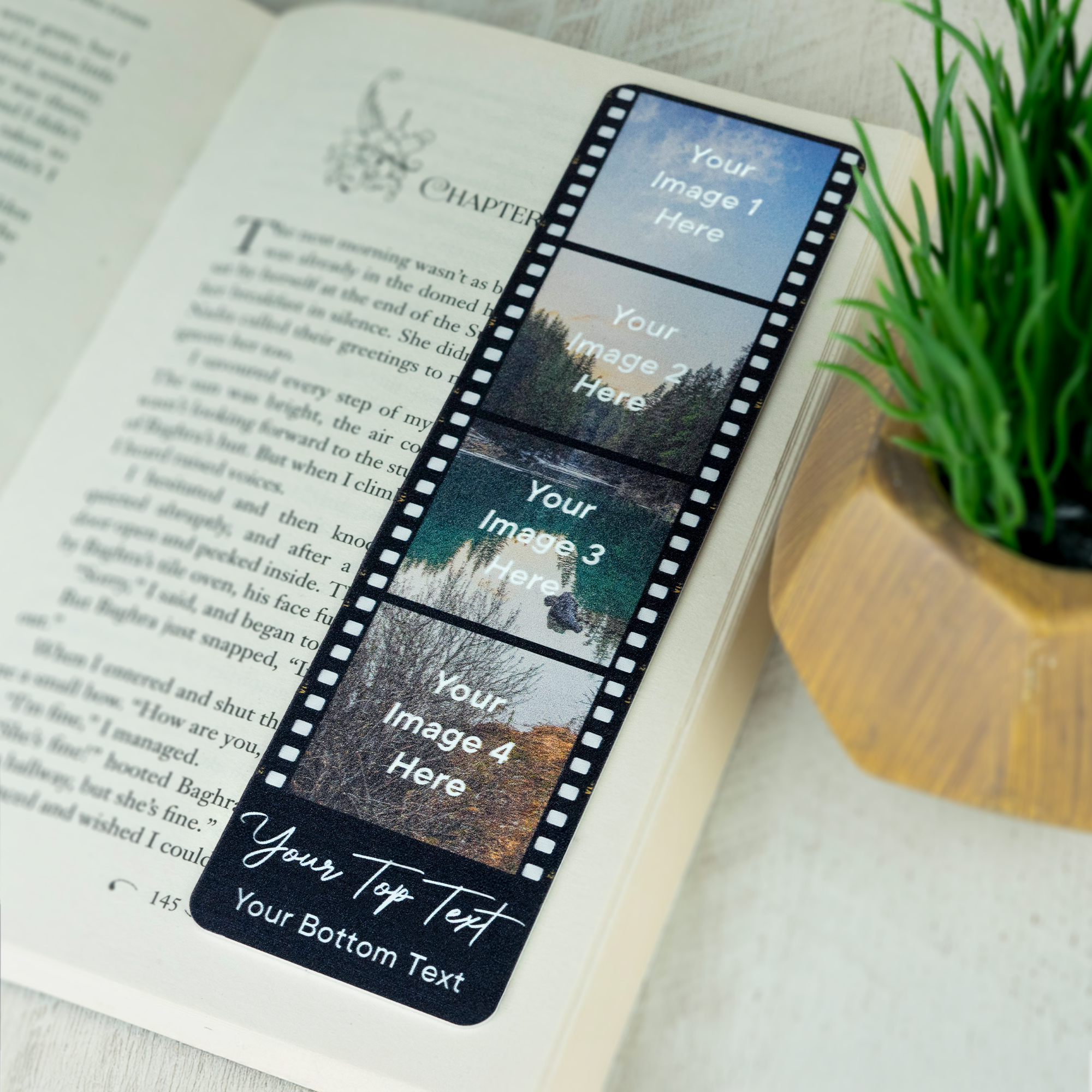 Personalised Printed Metal Photo Bookmark
