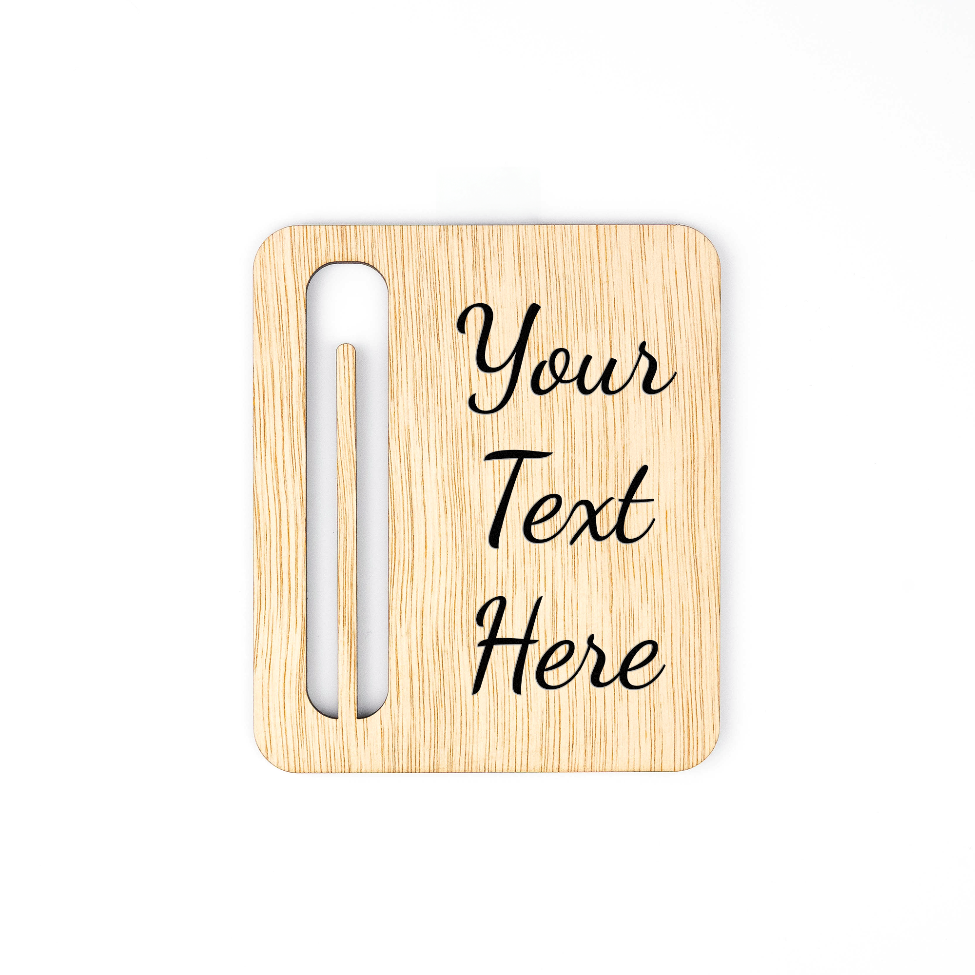 Personalised Printed Wooden Money Holder