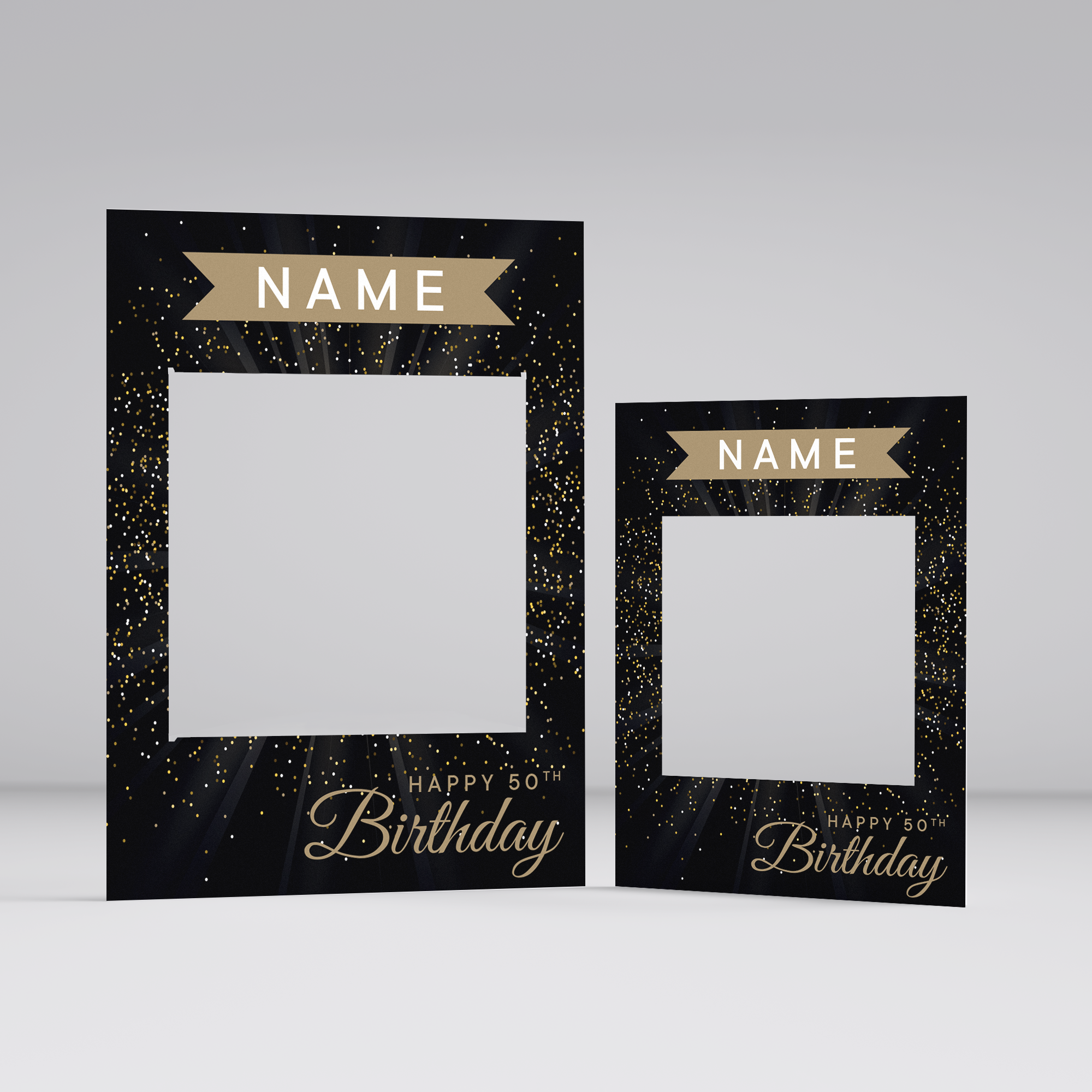 Customisable Birthday Selfie Frame