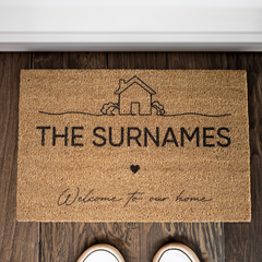 Personalised Coir Doormat
