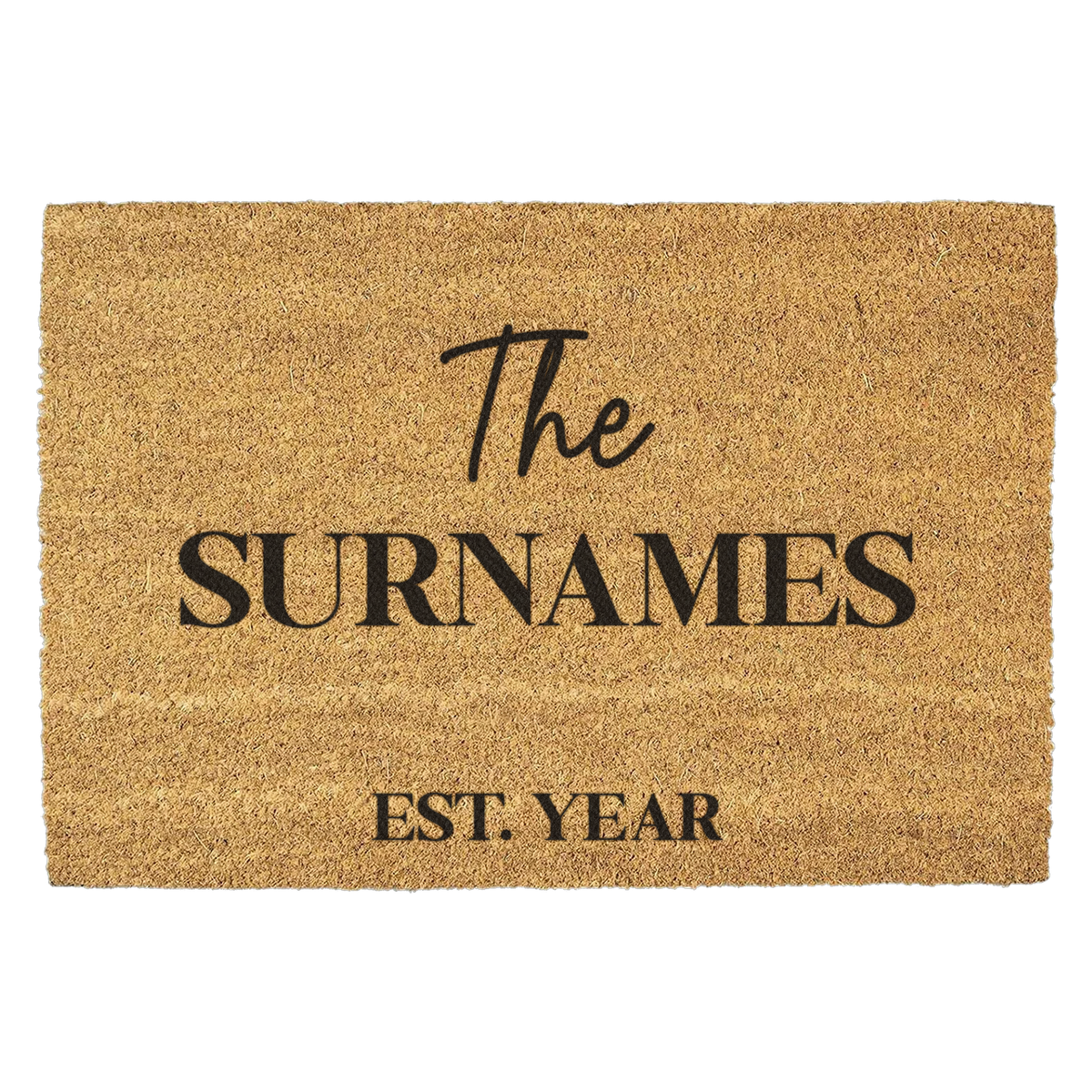 Personalised Coir Doormat