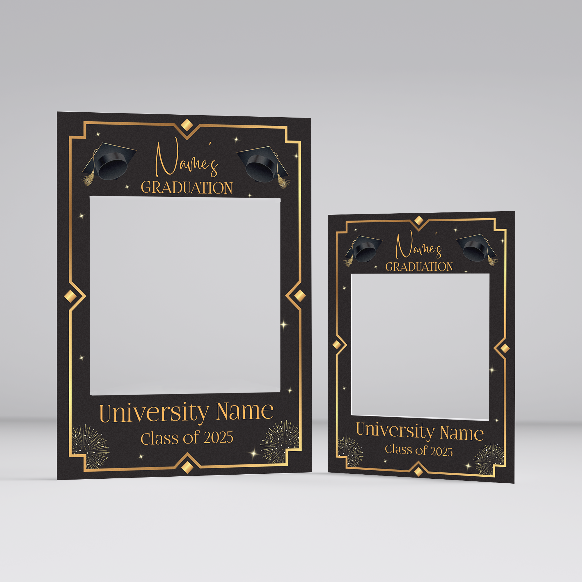 Customisable Graduation Selfie Frame