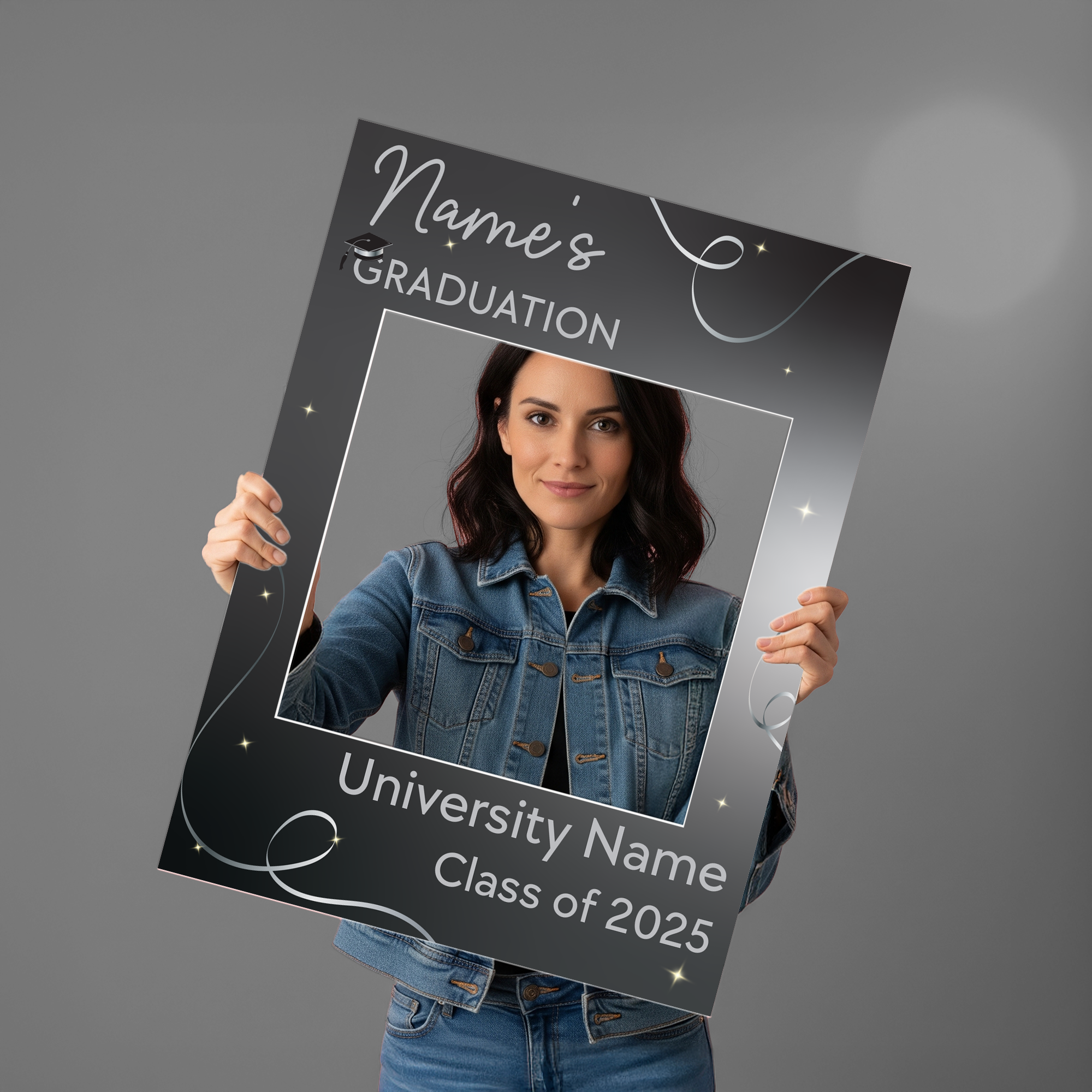 Customisable Graduation Selfie Frame