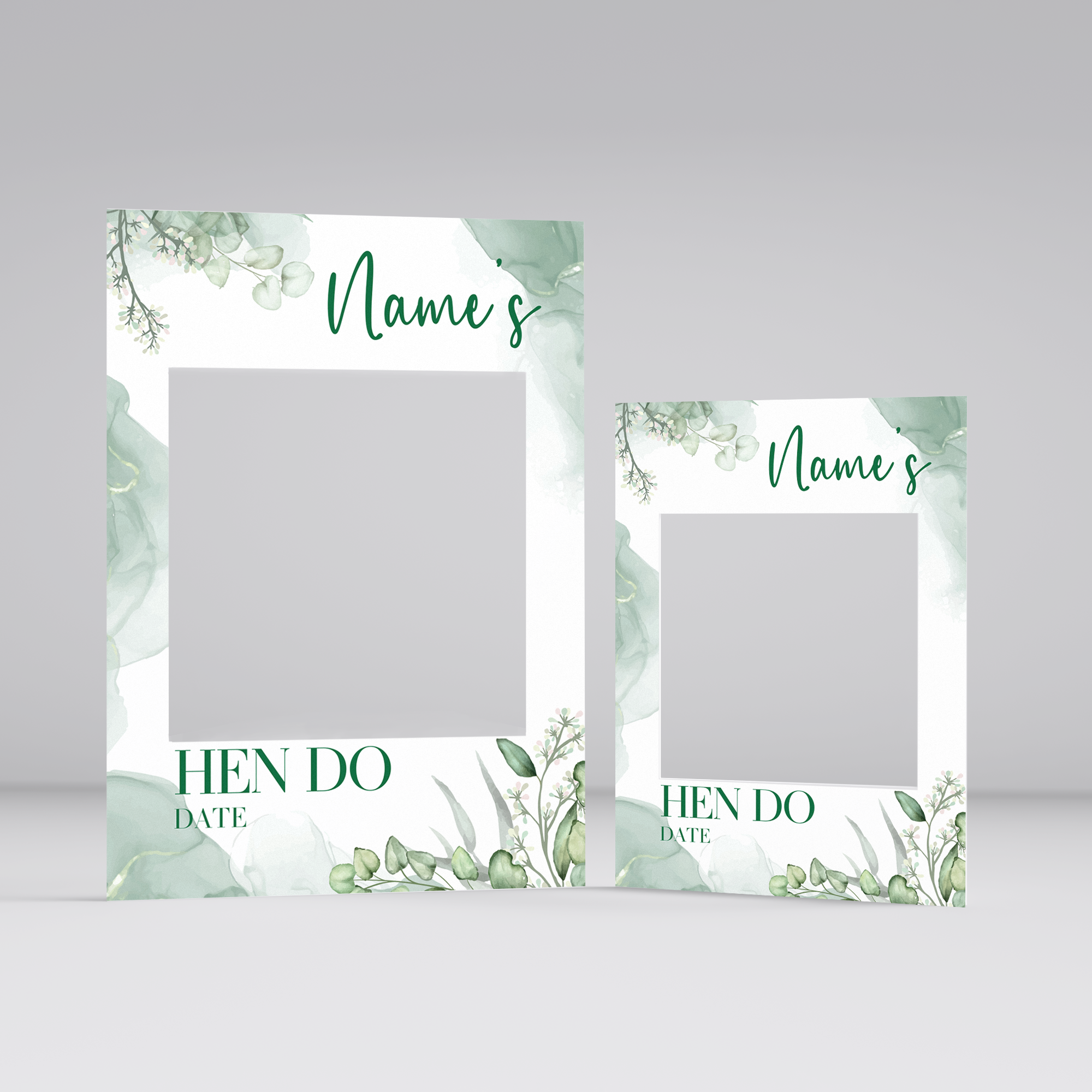 Customisable Hen Do Hen Party Selfie Frame