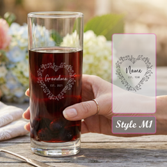 Personalised Engraved Mothers Day Highball Glass