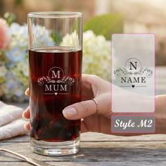 Personalised Engraved Mothers Day Highball Glass