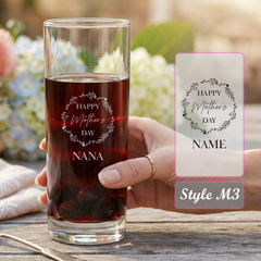 Personalised Engraved Mothers Day Highball Glass