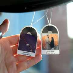 Personalised Printed Song Playing Photo Car Ornament