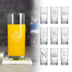 Personalised Engraved High Ball Glass