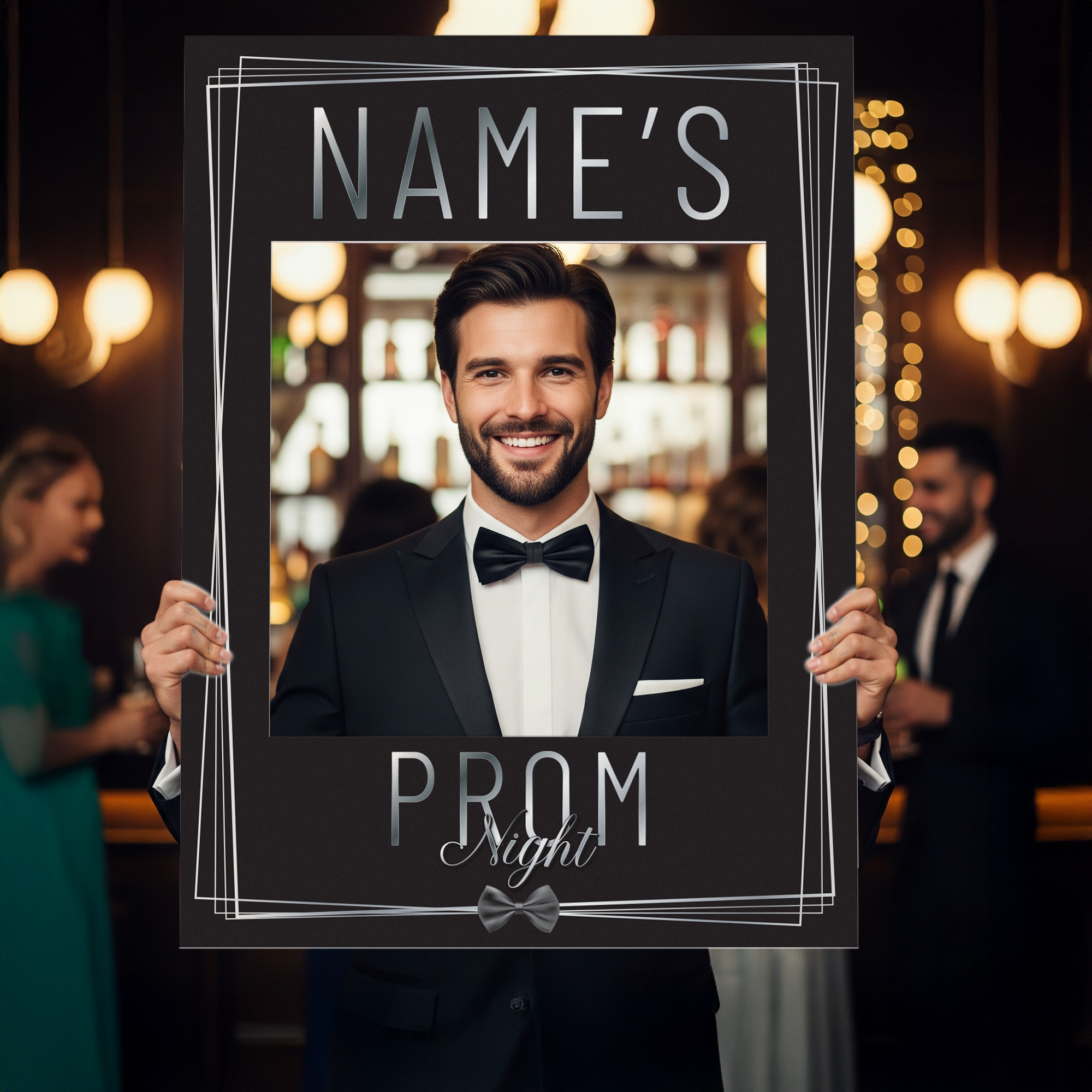 Prom Frame Customisable Prom Night Selfie Frame – So Bespoke