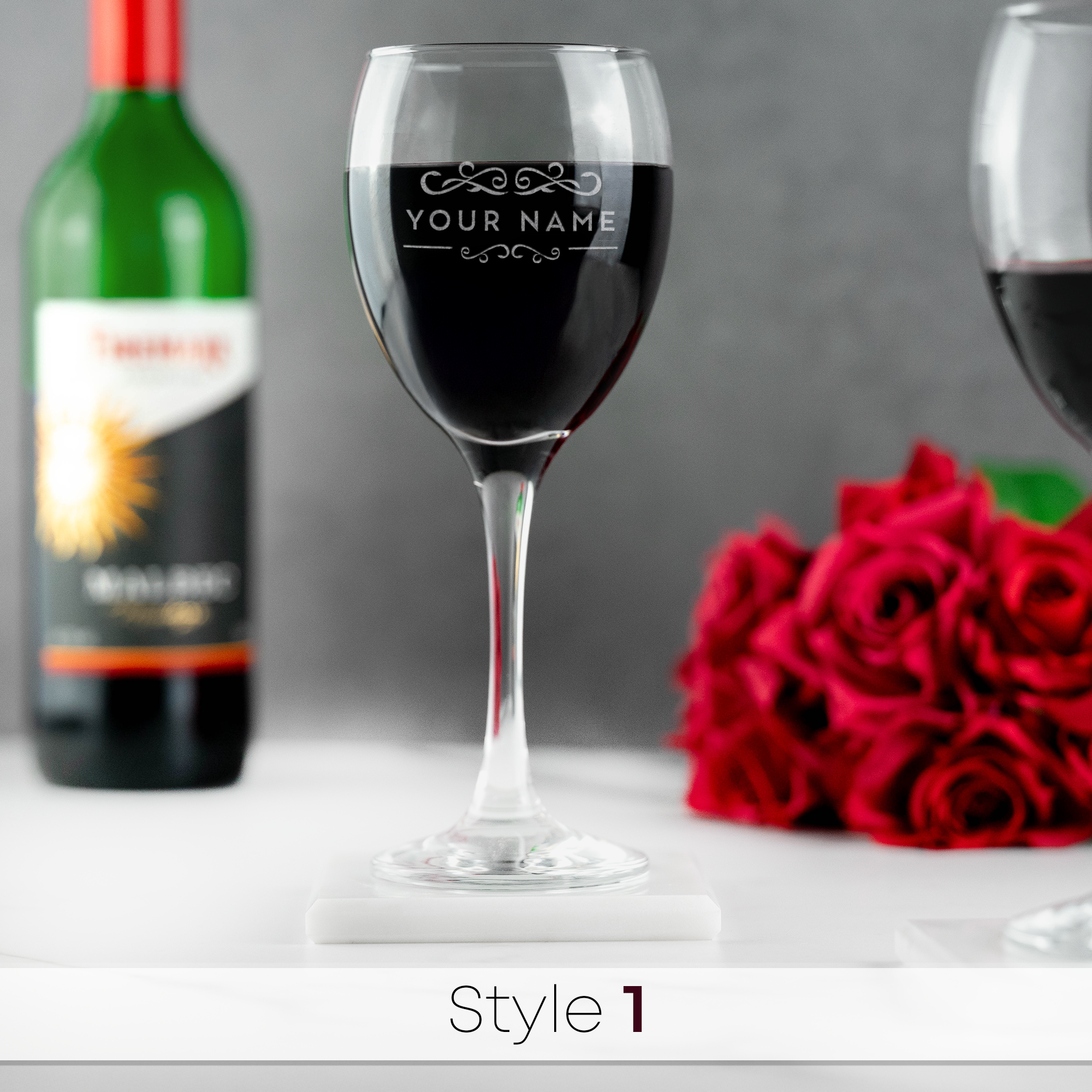 Personalised Engraved Wine Glass