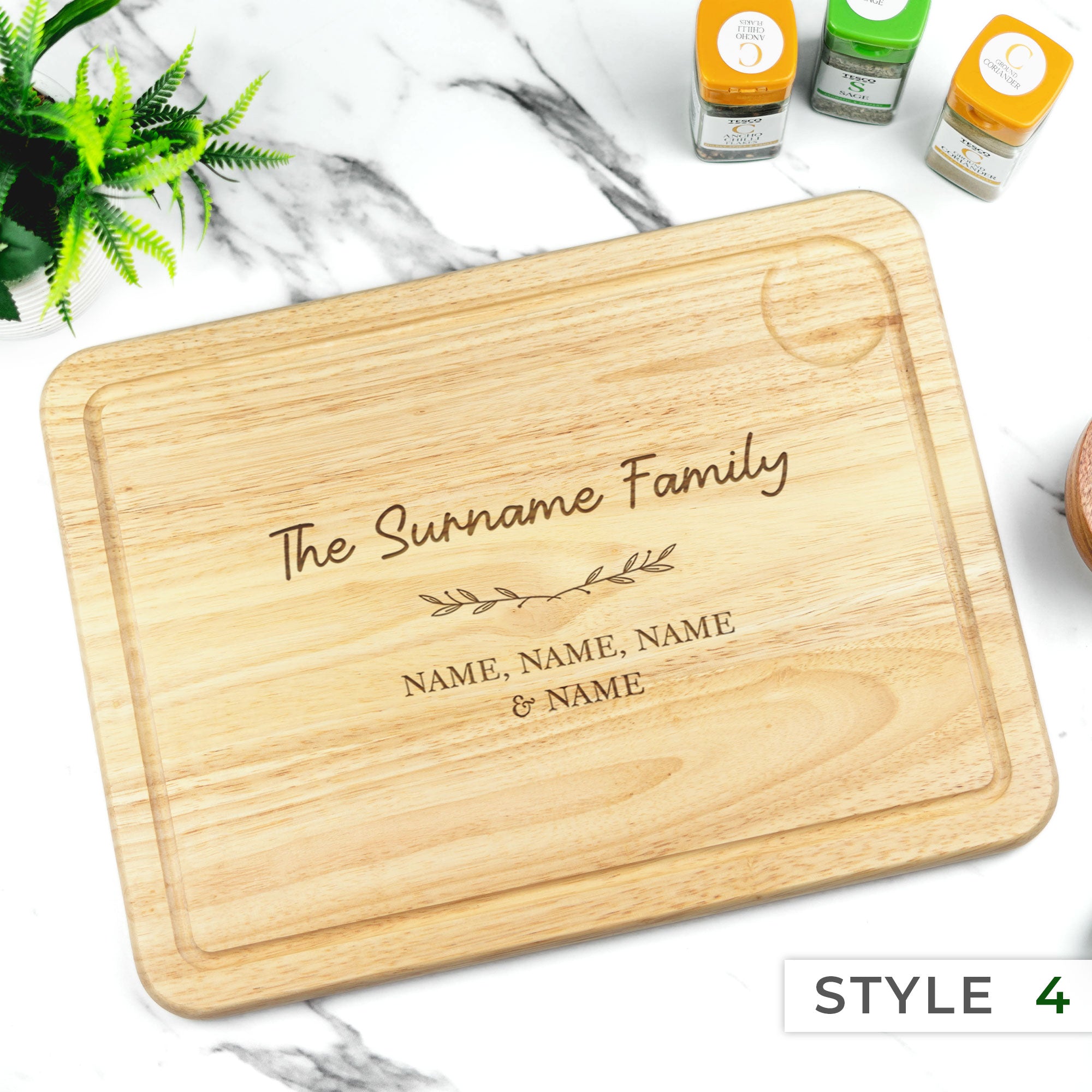 Personalised Engraved Carving Chopping Board