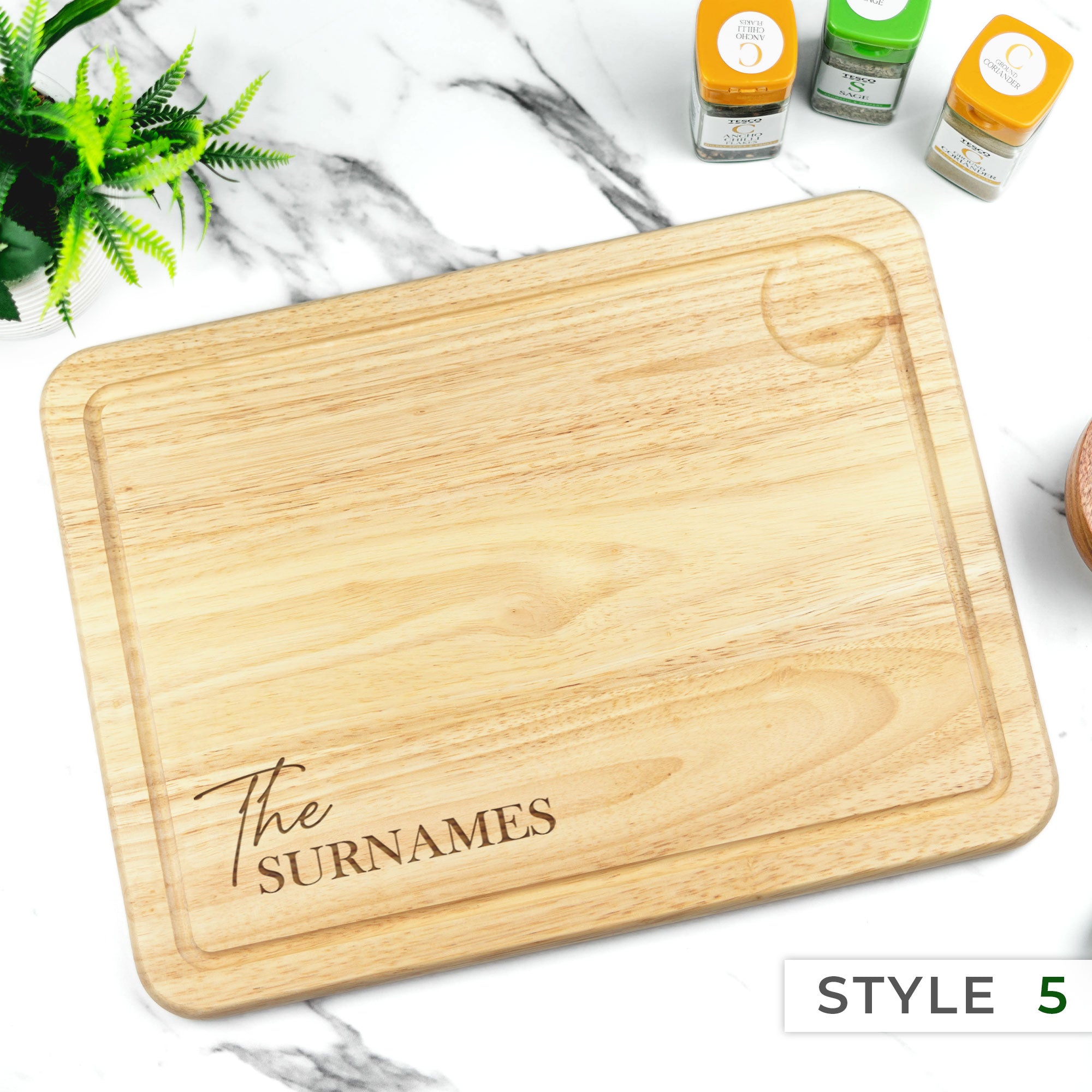 Personalised Engraved Carving Chopping Board