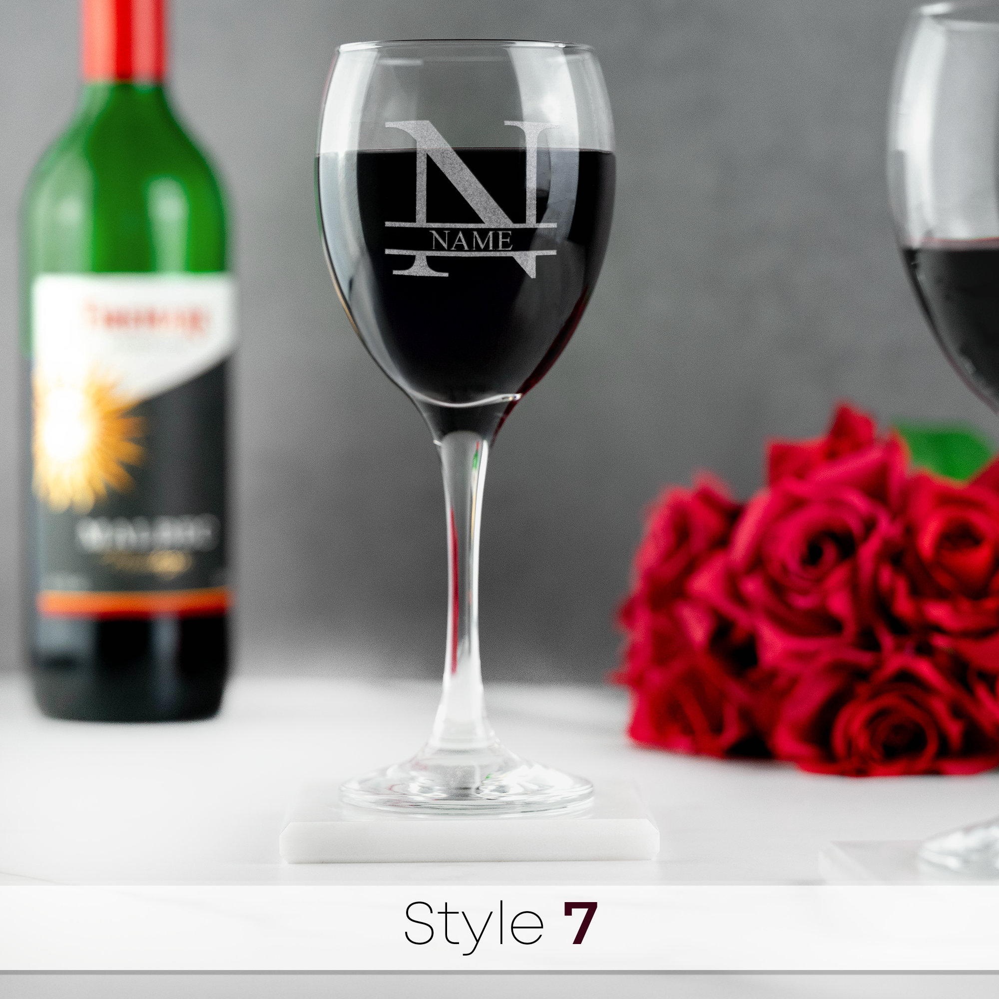 Personalised Engraved Wine Glass